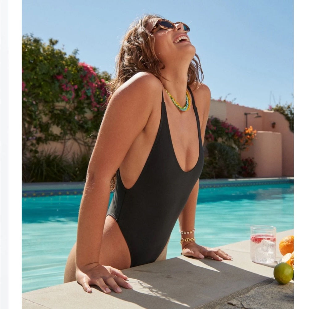 Fabletics low back one piece swimsuit